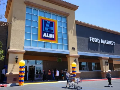 Full time store associate/cashier/stocker at Aldi